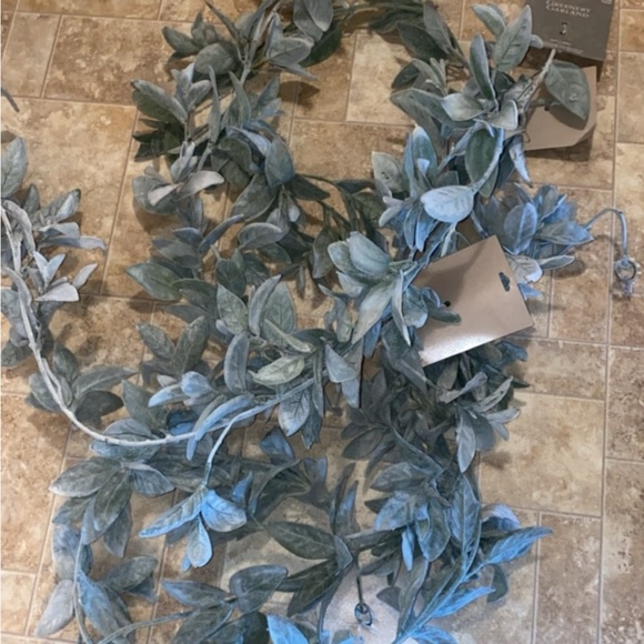 Hobby Lobby Accents 4 6ft Lambs Ear Garland Poshmark